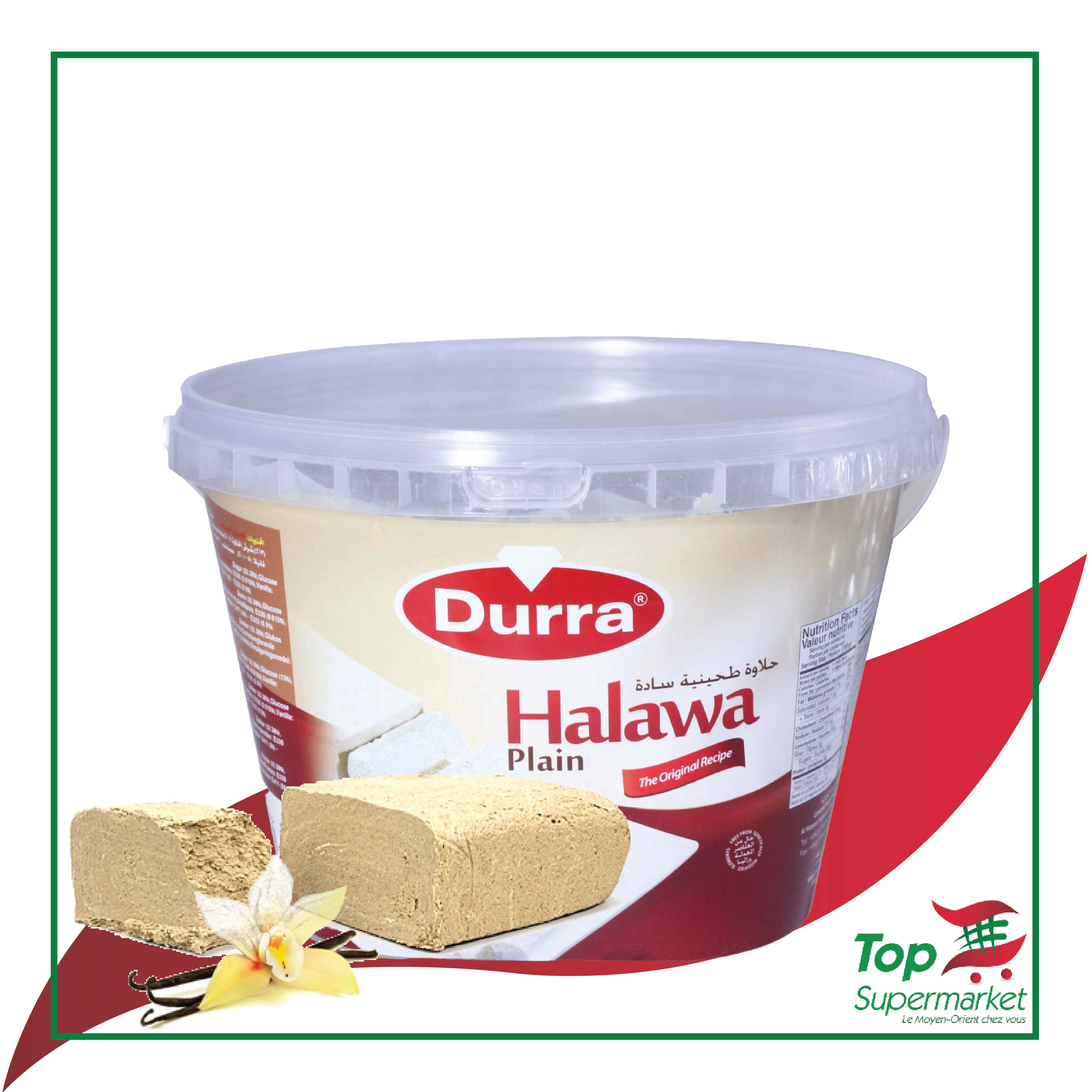 Durra Halva nature 1500gr